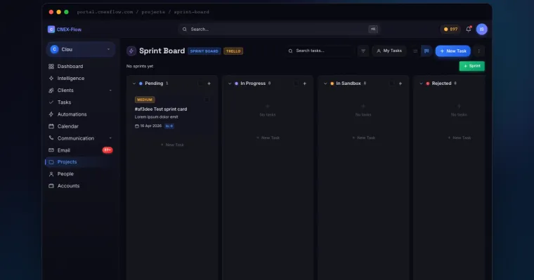 New: drag a task to Connekz and get a pull request